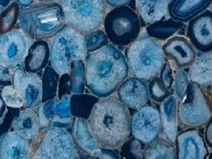 Semi Precious Blue Agate - Image 1