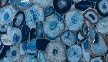 Semi Precious Blue Agate